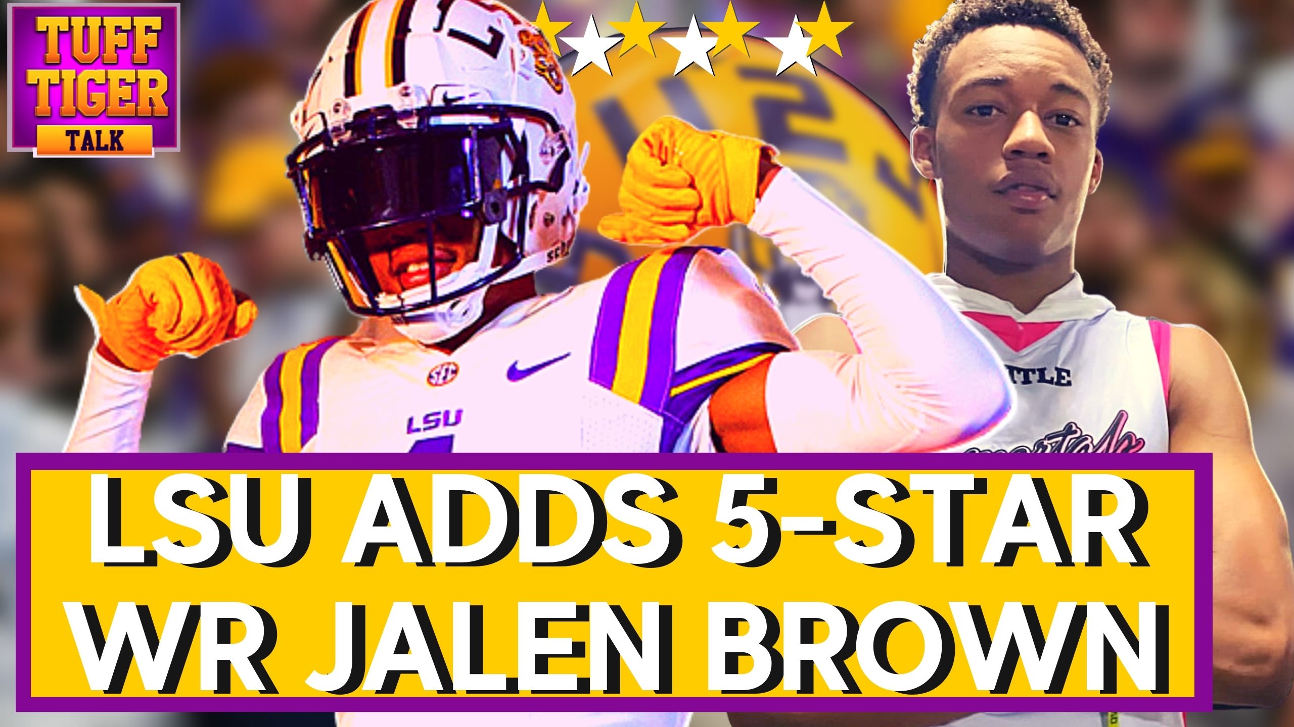 Jalen Brown, LSU, Wide Receiver