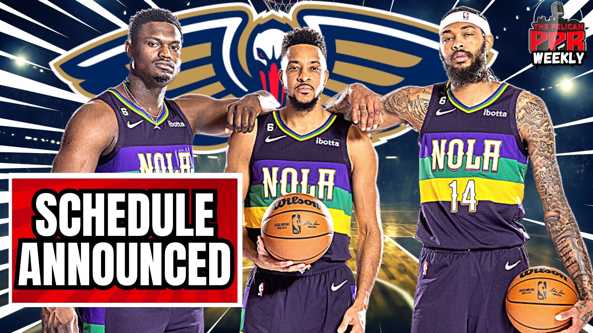 Pelicans unveil new uniforms for 2023-24 season