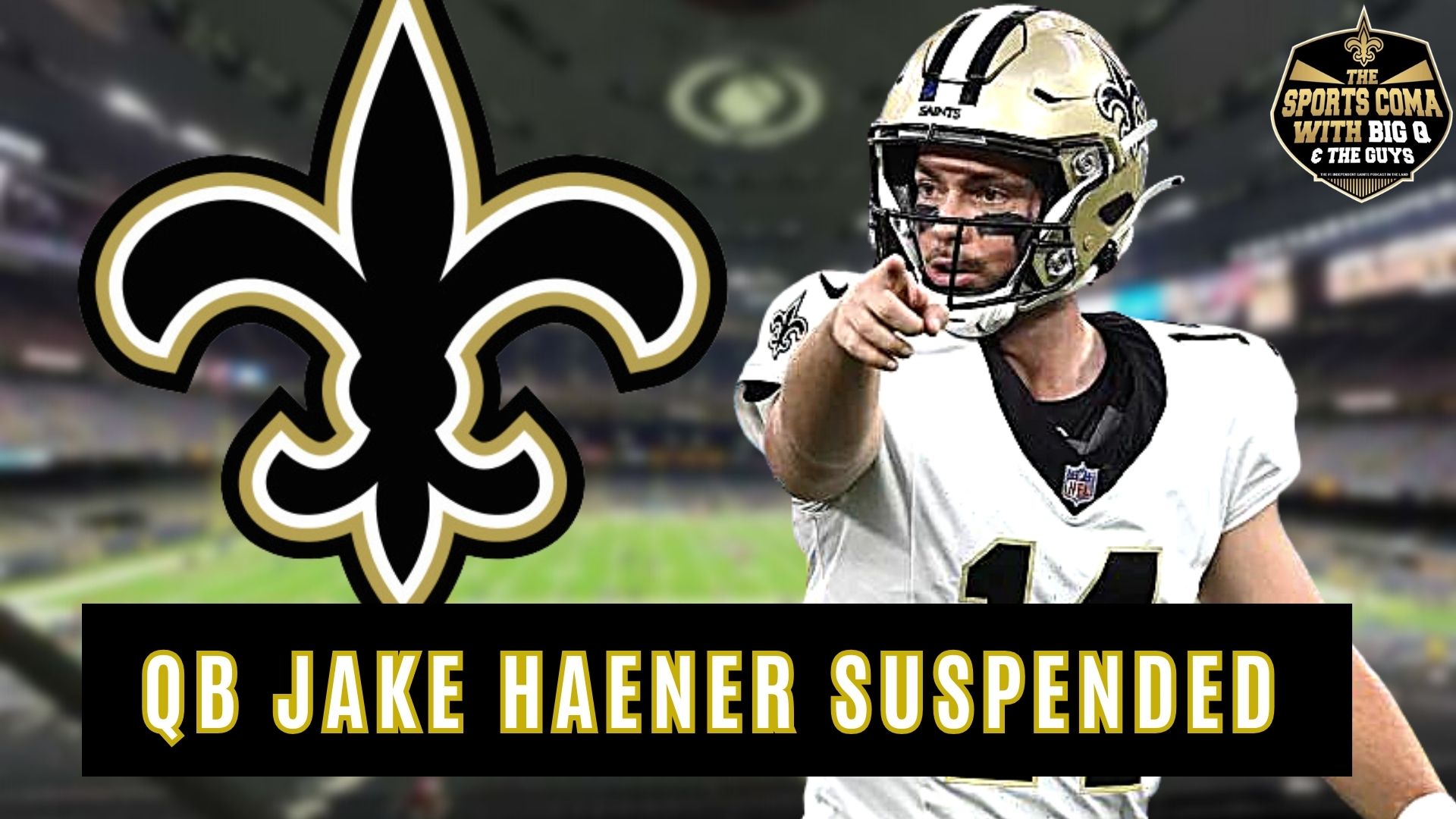 Saints rookie QB Jake Haener suspended for violating substance policy