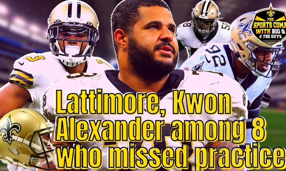 TSC Lattimore, Kwon Alexander among 8 who missed practice The Who