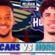 Pelicans fall short at Hornets 106-103