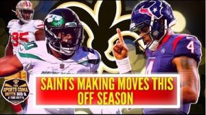 Saints making moves in the offseason