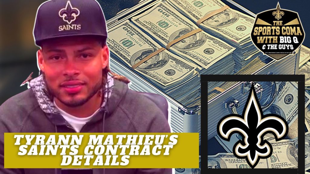 Tyrann Mathieu’s Saints Contract Details & More