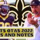 Saints OTAs 2022: NEWS and Notes