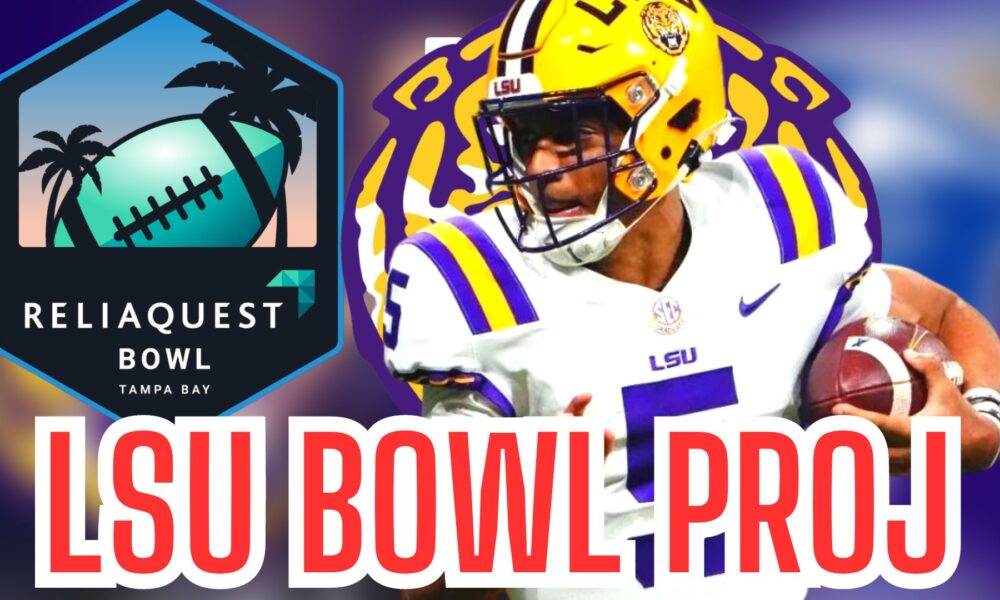 LSU Latest Bowl Projections The Who Dat Daily