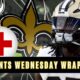 SAINTS MID WEEK WRAP UP