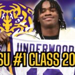 LSU Tigers 2025 #1 ranked class in the country