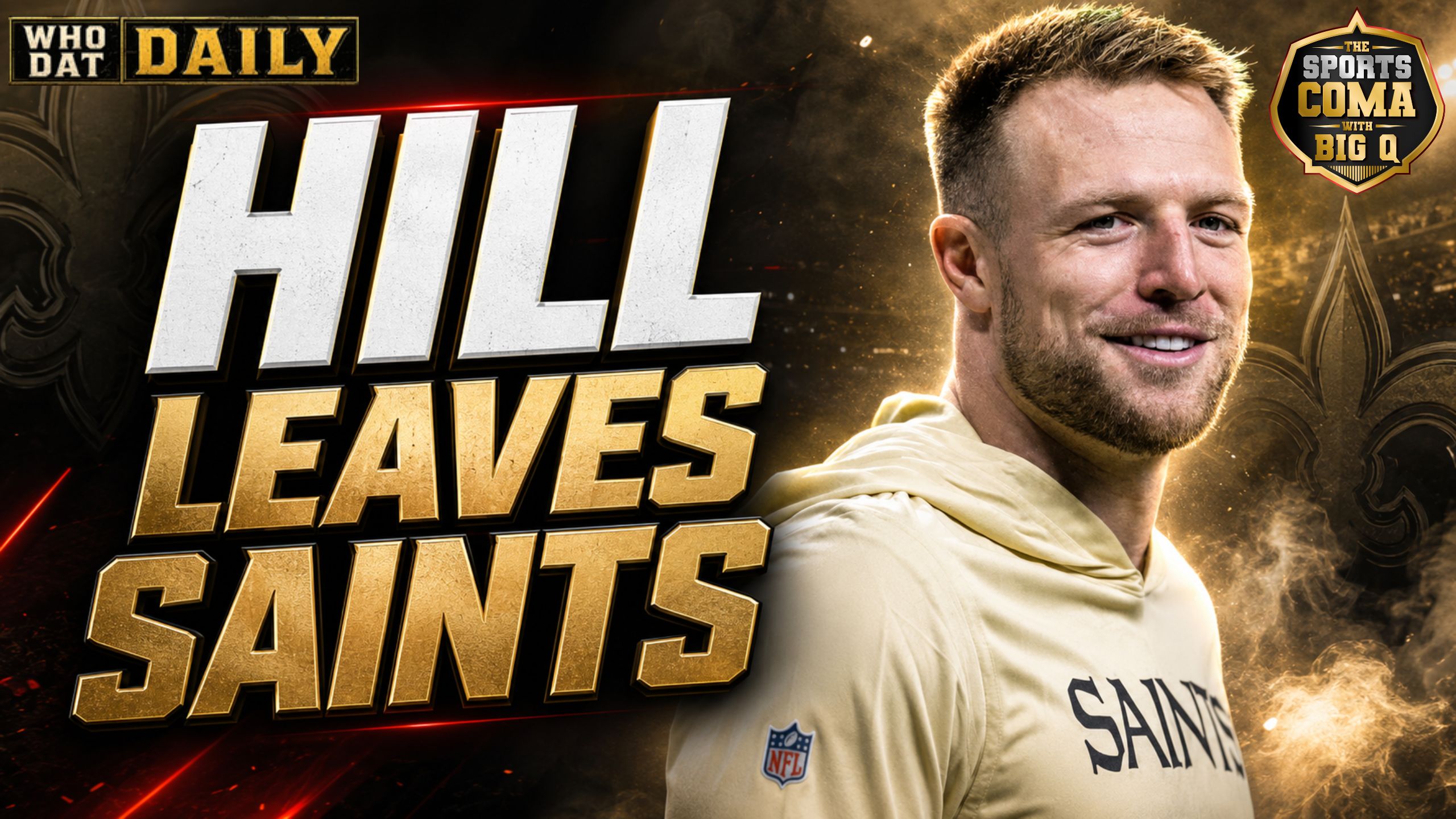 Taysom Hill leaves Saints after nine historic seasons in New Orleans