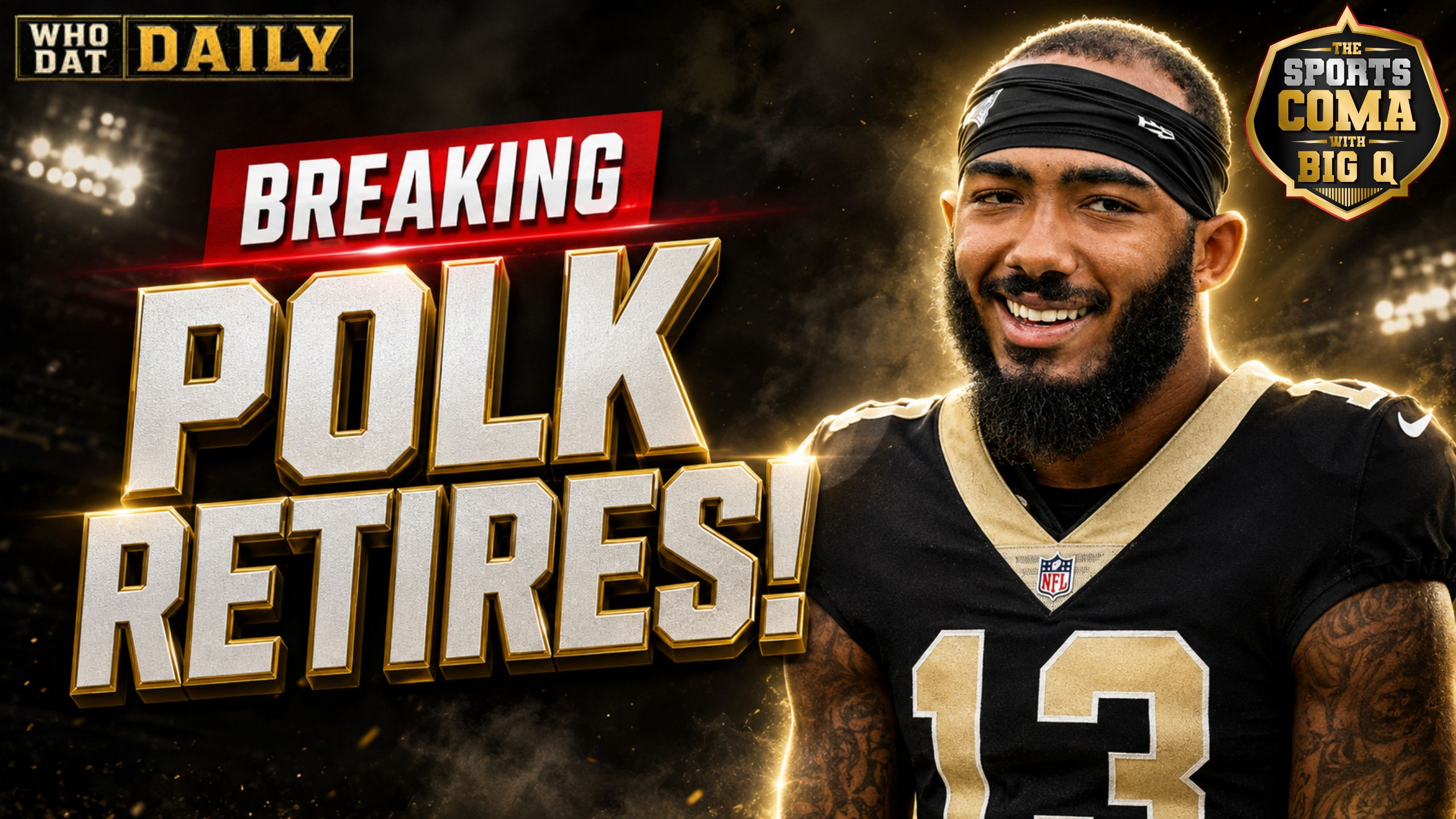 Saints wide receiver Ja'Lynn Polk retires from the NFL