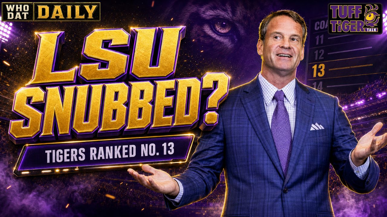 Lane Kiffin and LSU ranked No. 13 in the 2026 preseason Coaches Poll