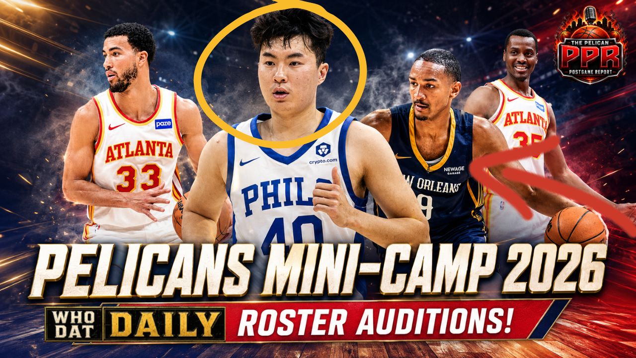 Pelicans Mini-Camp 2026 roster auditions at the Ochsner Sports Performance Center in Metairie