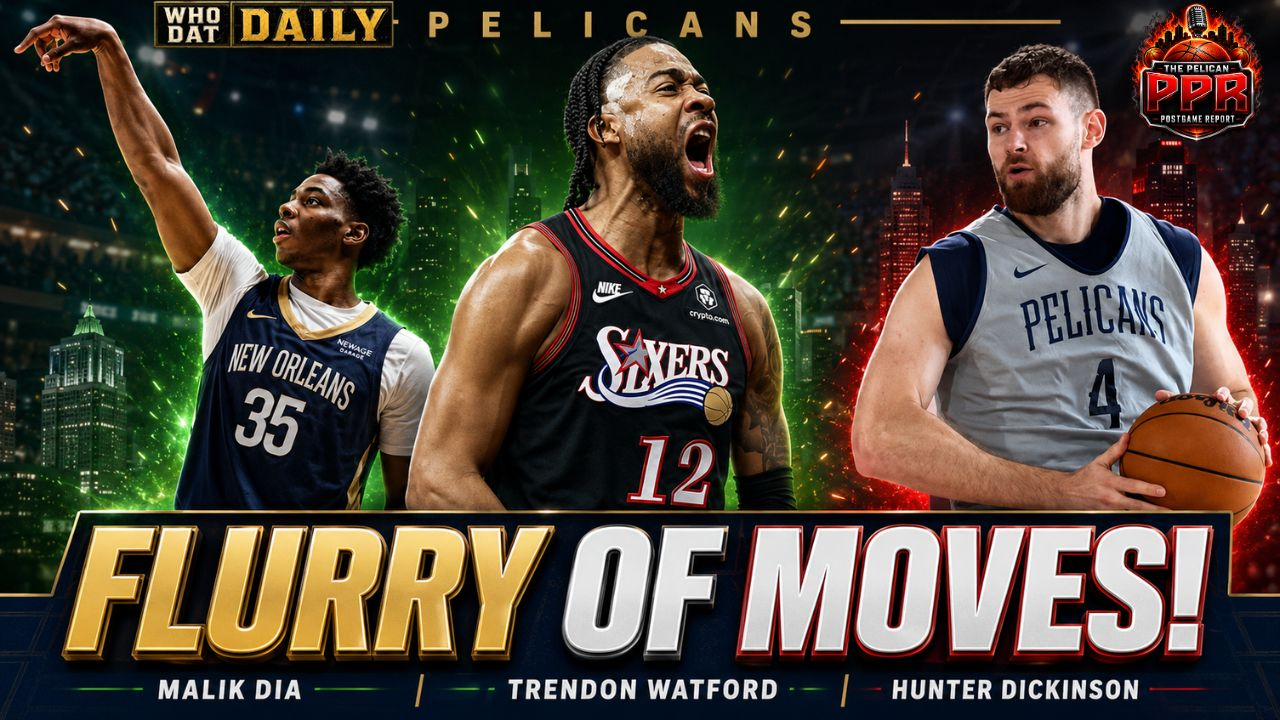 New Orleans Pelicans roster moves featuring Trendon Watford, Malik Dia and Jamahl Mosley