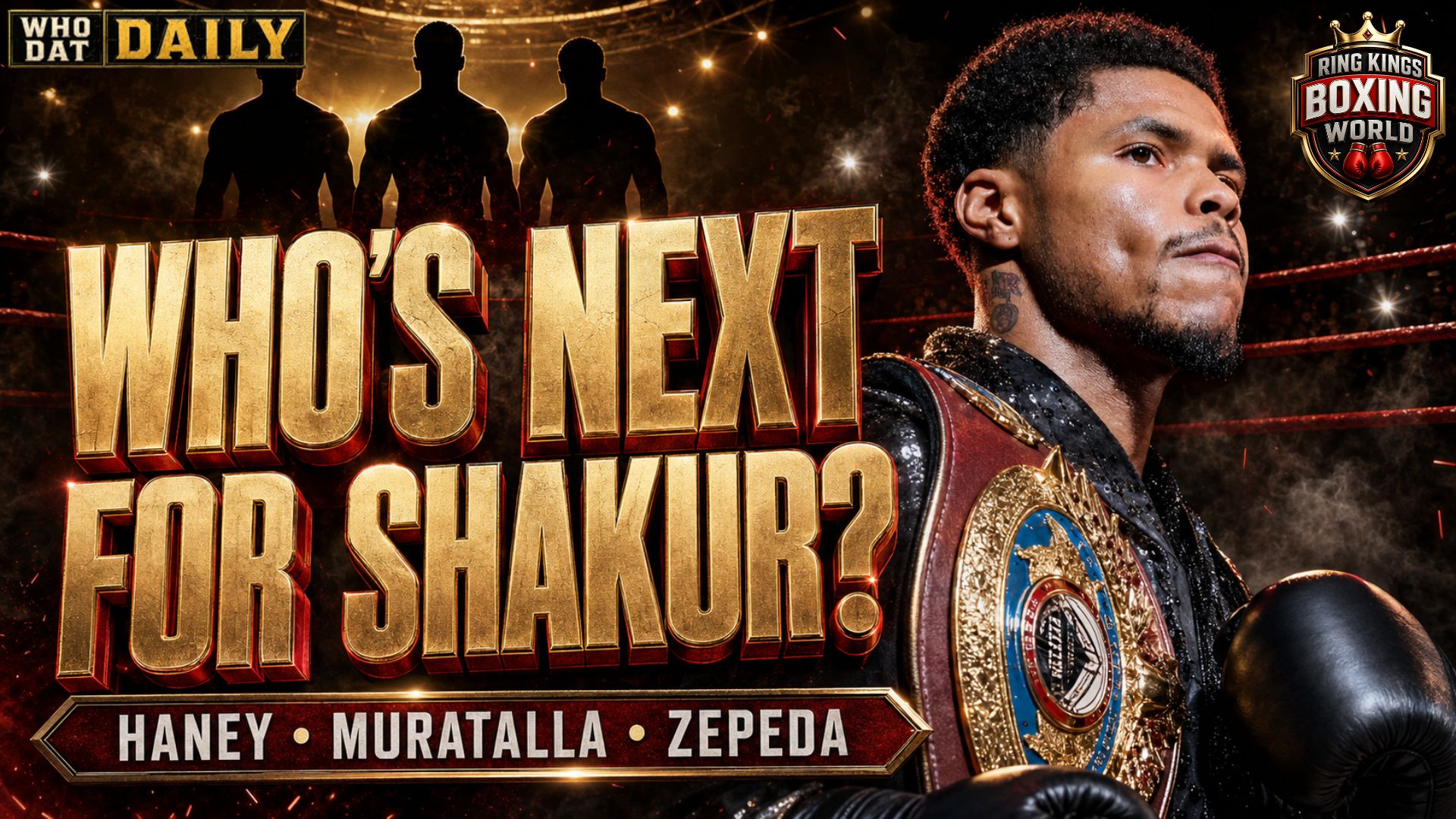 Shakur Stevenson considering Devin Haney, Raymond Muratalla and William Zepeda for his next fight