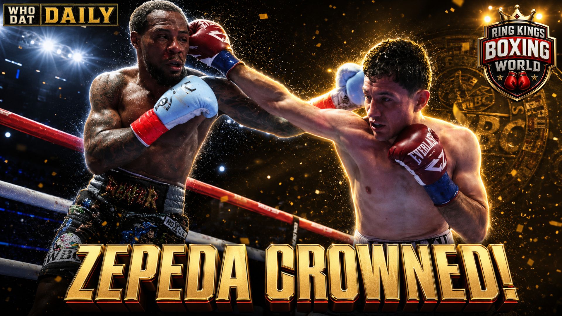 William Zepeda defeats Lamont Roach Jr. for the WBC lightweight championship