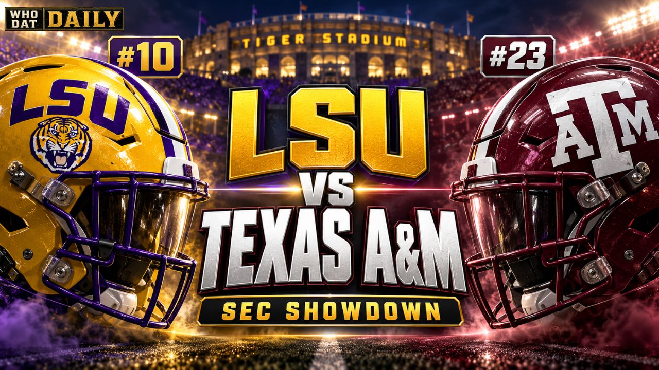 No. 10 LSU and No. 23 Texas A&M both enter Death Valley looking to rebound from SEC-opening losses. Here is the complete matchup breakdown, including the biggest concerns, players to watch and a final prediction.