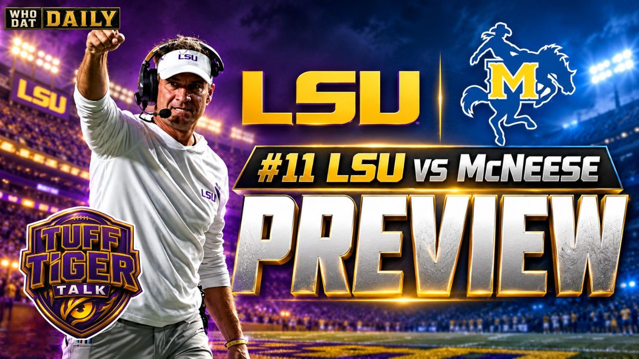 Tiger Stadium in Baton Rouge ahead of LSU's matchup with McNeese.