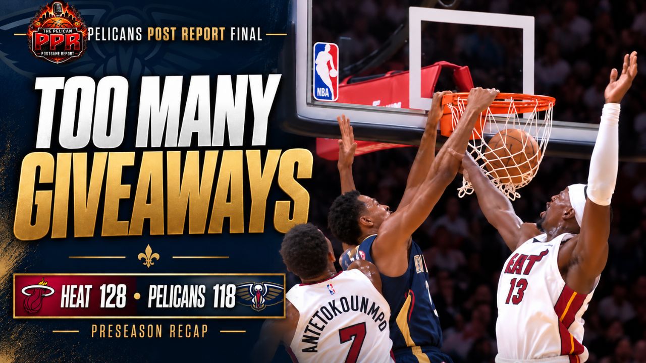 Pelicans Fall to Heat 128–118: Turnovers Prove Costly