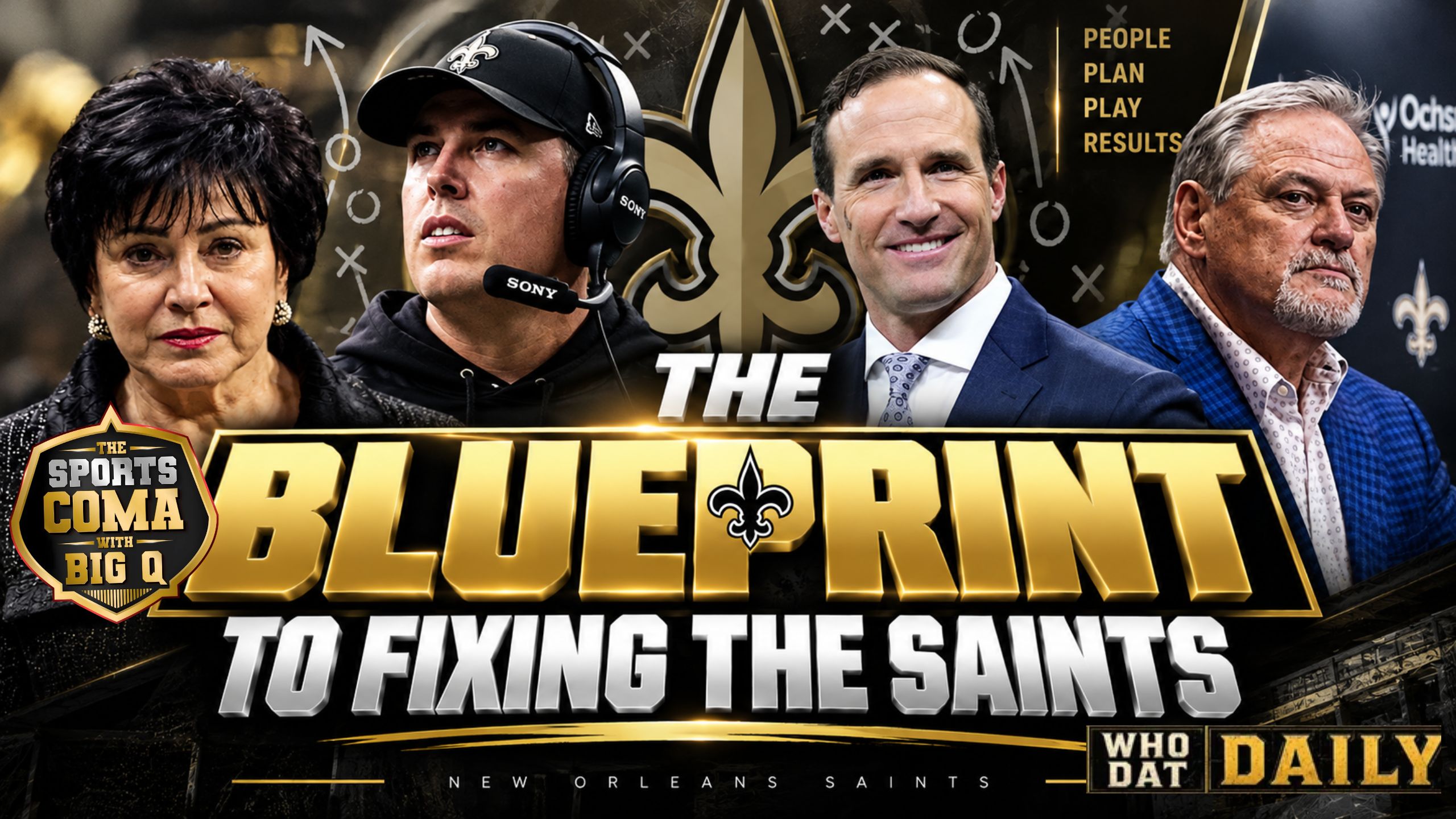 The Blueprint to Fixing the Saints — leadership and front-office reform.