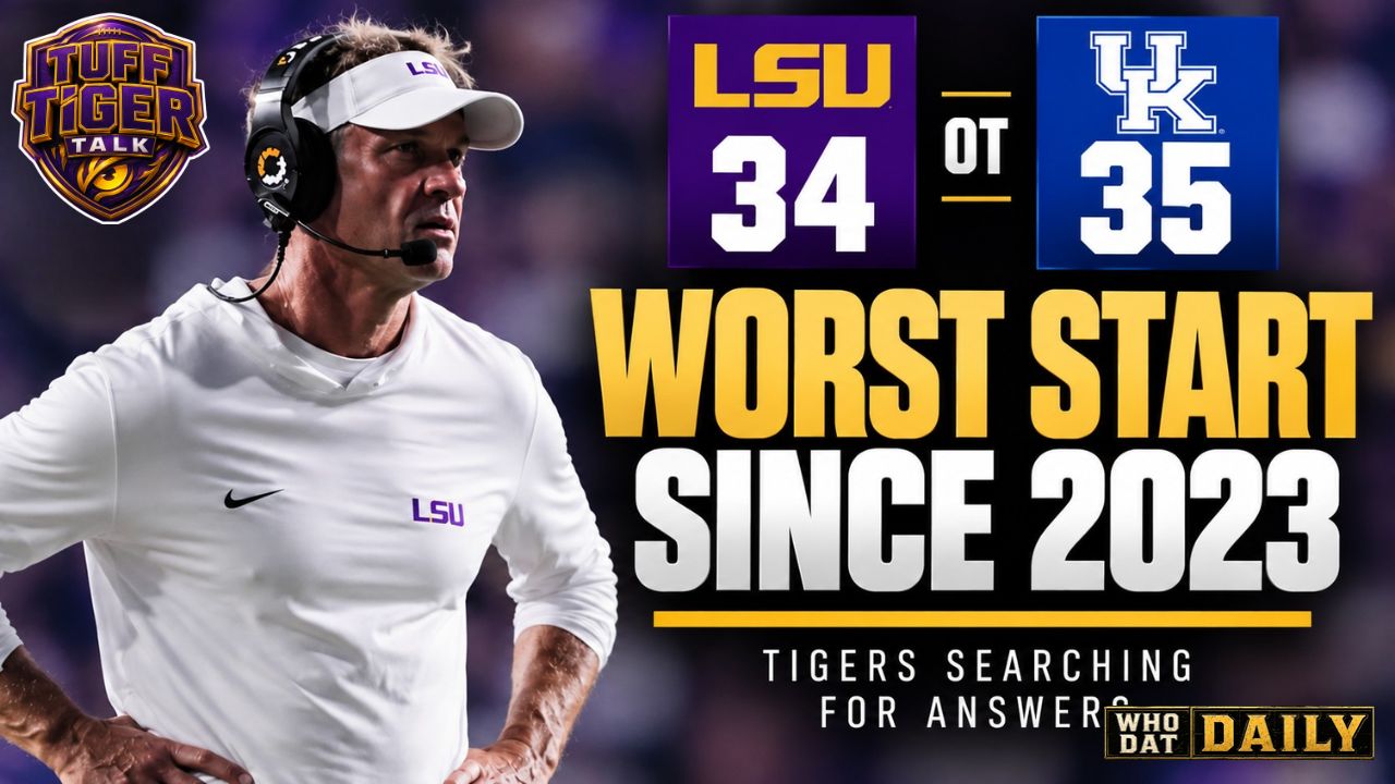 Your LSU–Kentucky preview, the Kentucky postgame recap, and the upcoming LSU–Mississippi State preview.
