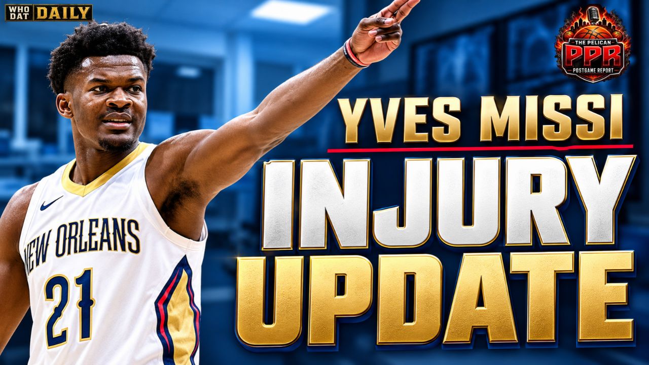 Ives Missi in action for the New Orleans Pelicans.